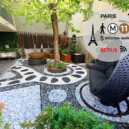 Paris Japonais Lägenhet